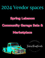 2024 Vendor Space Spring Lebanon Community Garage Sale & Marketplace