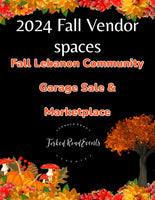 2024 Vendor Space Fall Lebanon Community Garage Sale & Marketplace