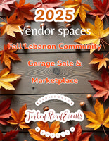 2025 Vendor Space Fall Lebanon Community Garage Sale & Marketplace