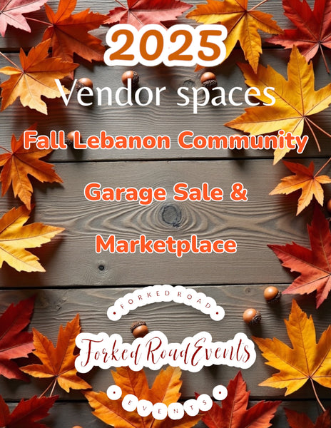 2025 Vendor Space Fall Lebanon Community Garage Sale & Marketplace