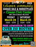 2023 Vendor Space Spring Lebanon Community Garage Sale & Marketplace